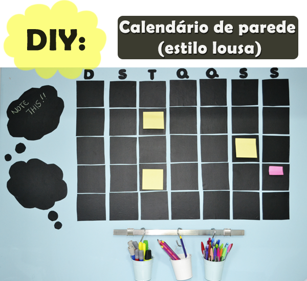 Calendário é super moderno e prático (Foto: Reprodução)